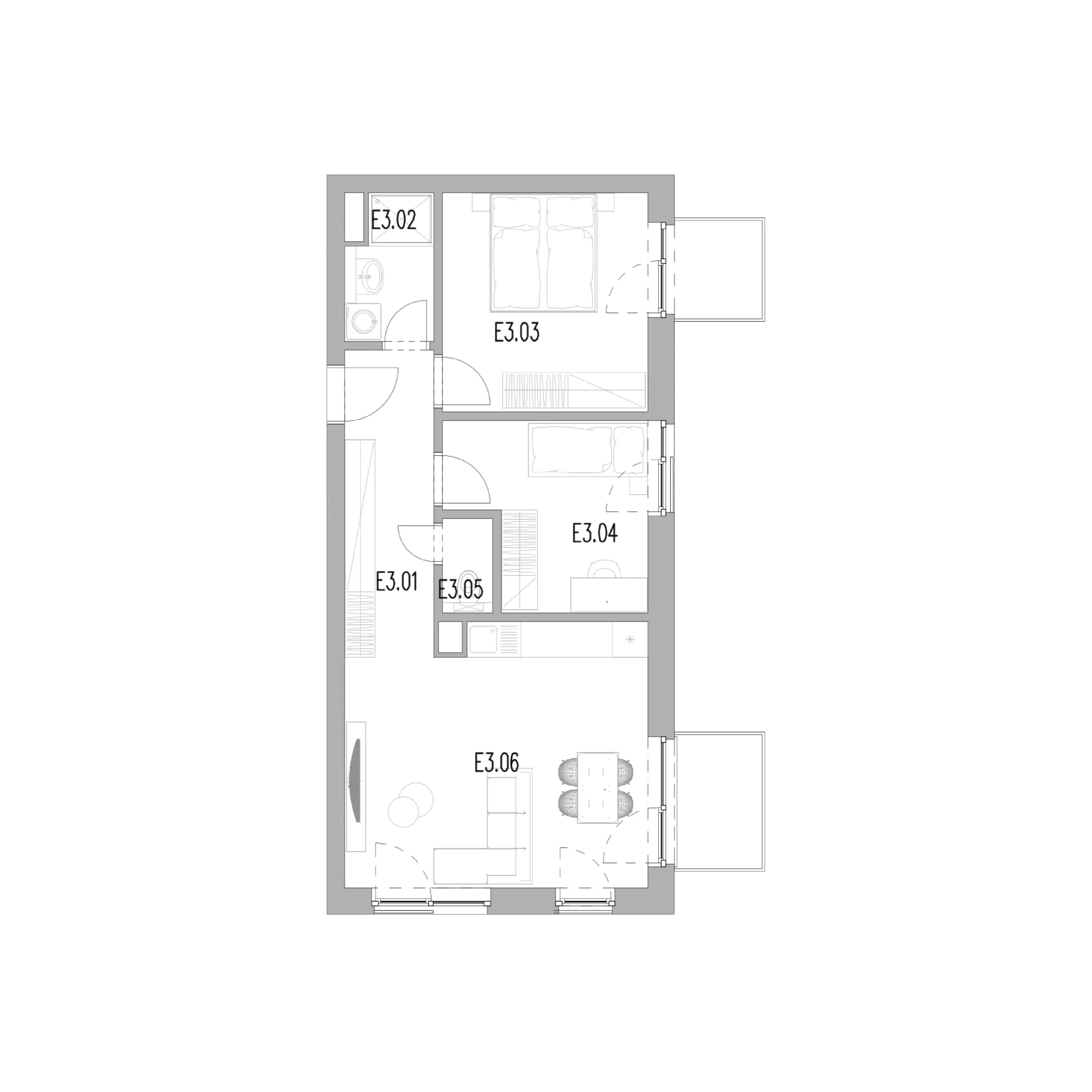 Residence 113.E3 plan