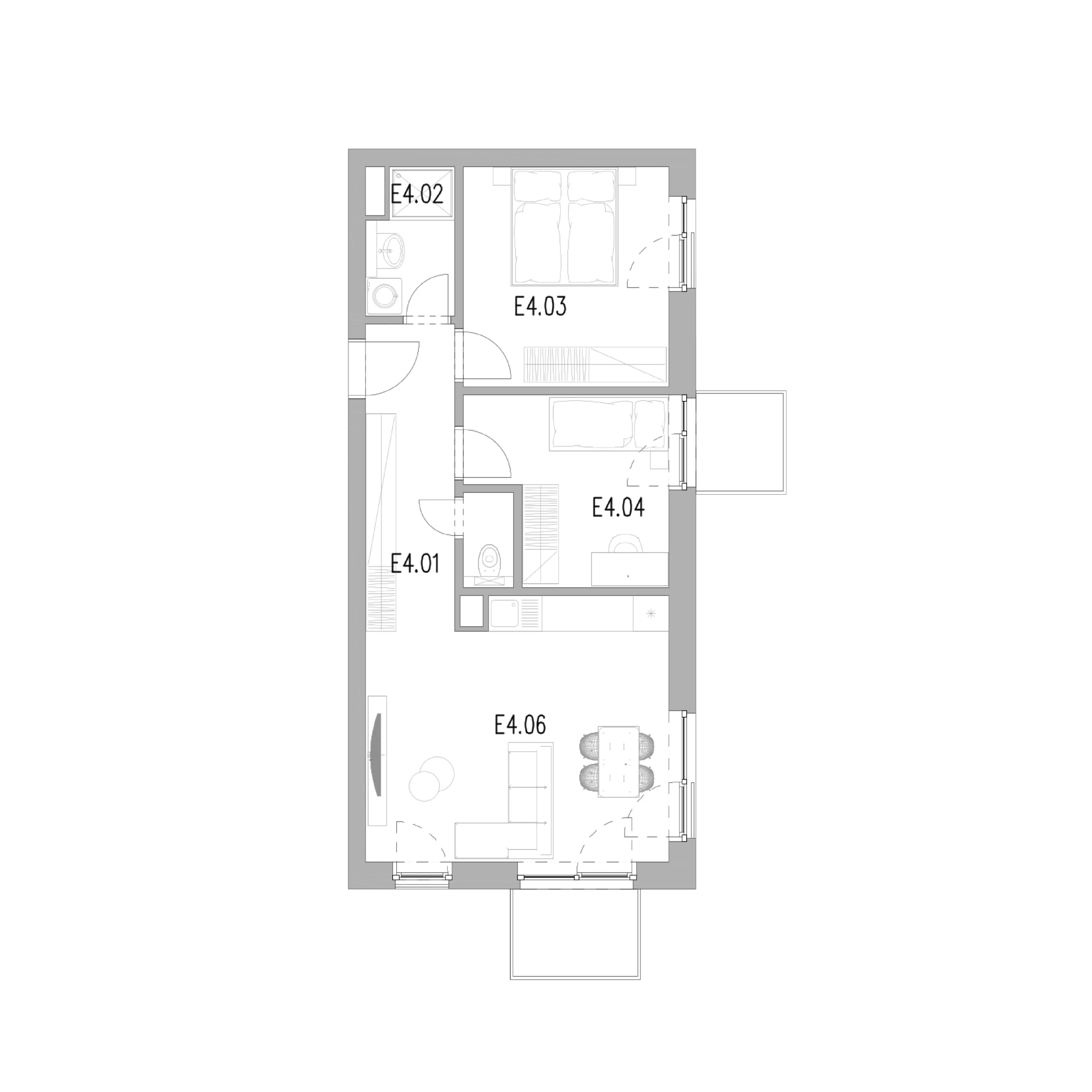 Residence 113.E4 plan