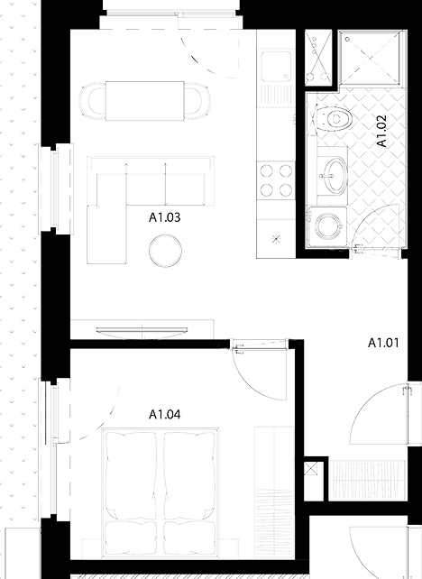 Residence 104.A1 plan