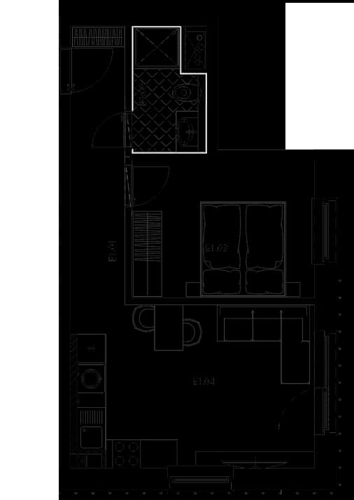 Residence 104.E1 plan