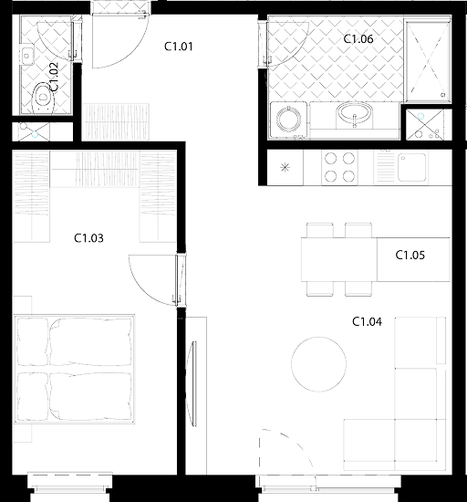 Residence 103.C1 plan