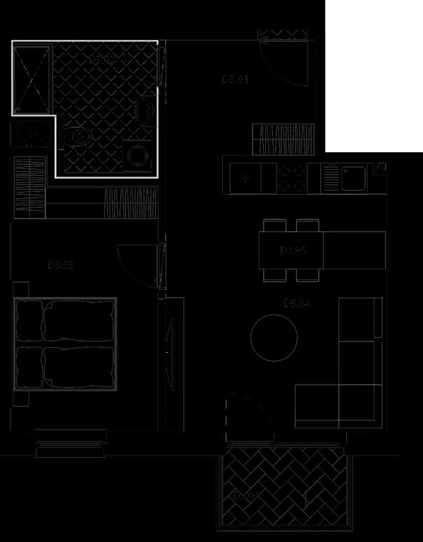 Residence 104.D3 plan