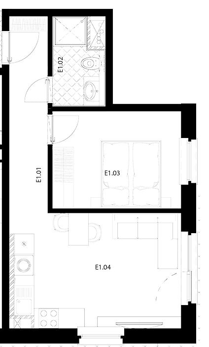 Residence 103.E1 plan