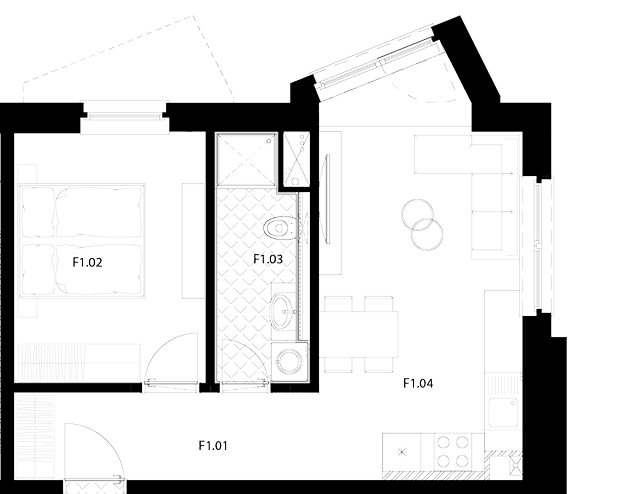 Residence 103.F1 plan