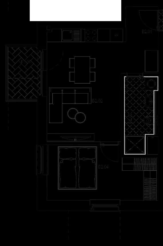 Residence 104.B2 plan