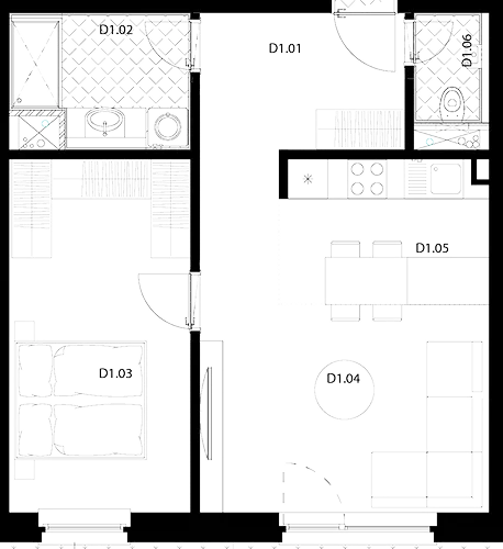 Residence 104.D1 plan