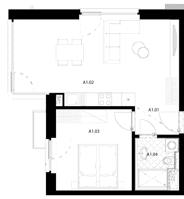 Residence 111.A1 plan