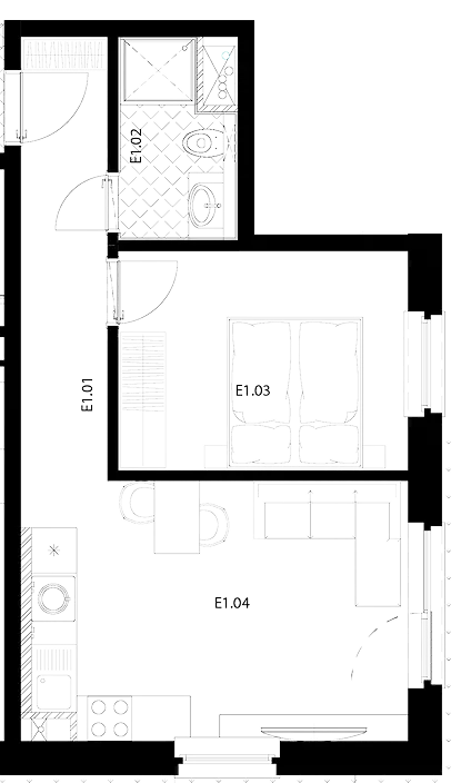 Residence 103.E1 plan